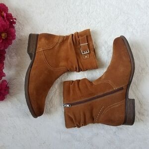 Earth Women's Beaufort Boot Cognac Suede